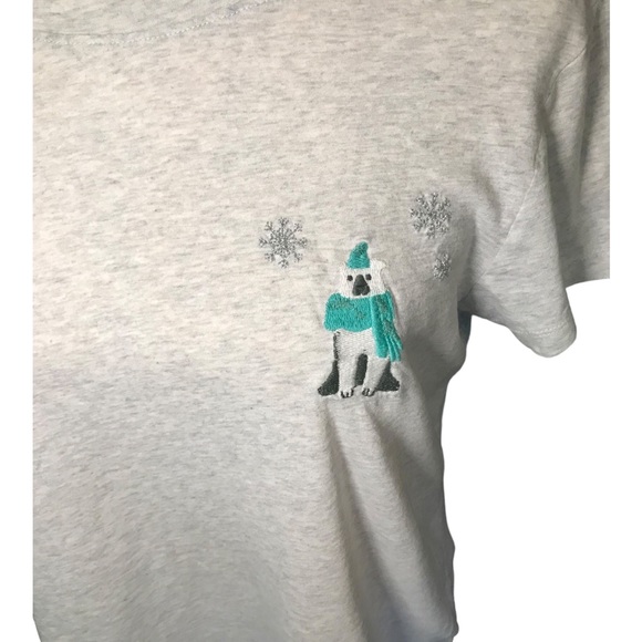 LOFT Everyday Crew Neck Polar Bear Tee - Picture 9 of 12